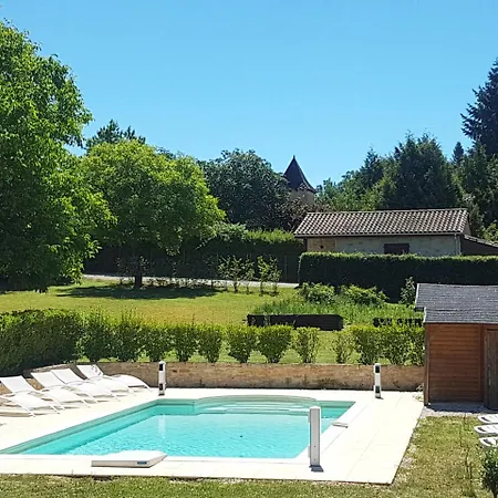 Nadaillac-de-rouge Sleeps 8 Pool Air Con Wifi Villa Nadaillac-de-Rouge